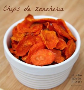 chips de zanahoria